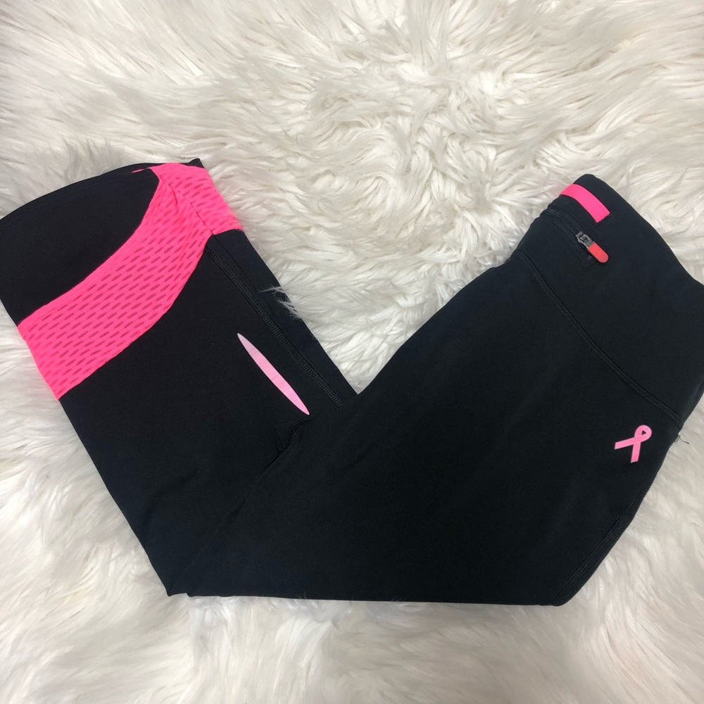 Under Armour Breast cancer awareness workout pants